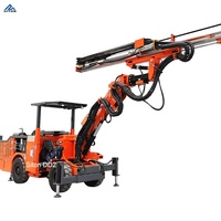 Siton DD2 Wheel Mining Drill Rig pour une mobilité flexible dans les mines d'or et de métaux souterraines