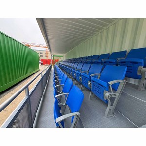 Structure en acier préfabriquée, tribune mobile <span class=keywords><strong>pour</strong></span> stade de football, tribune avec vestiaire, terrain de football, tribunes <span class=keywords><strong>pour</strong></span> spectateurs sportifs - Product Image 6