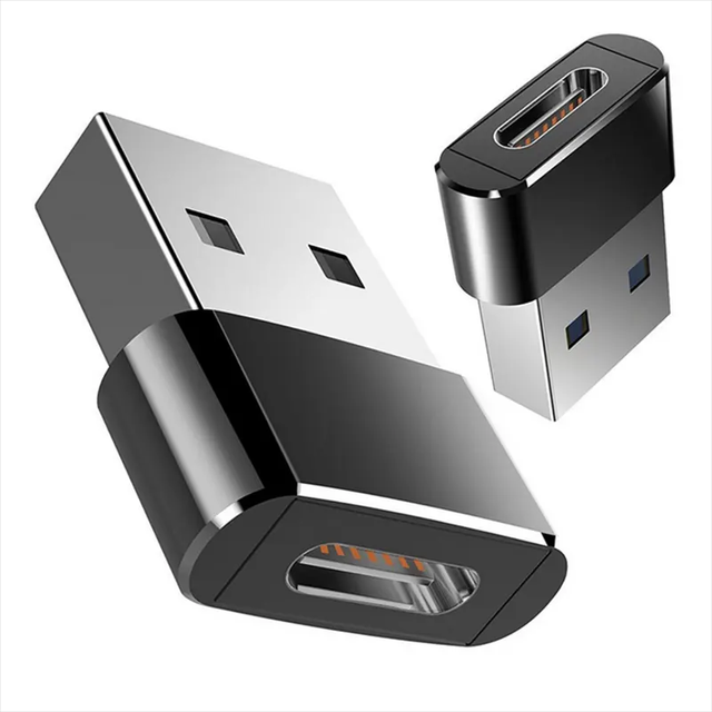 High Quality Wholesale Type C Female to USB2.0 Male Converter Connector OTG Fast Charging Adapter for Laptop and LED