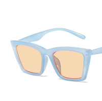 Lunettes de soleil œil de chat rétro tendance 2026 pour femme, monture carrée, protection UV 2024