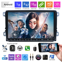 Pas cher prix 2din écran tactile autoradio 9 pouces android gps pour VW volkswagen double din autoradio stéréo