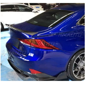 Aileron de coffre arrière en fibre de carbone véritable pour Lexus IS200t IS300 2013-2017 Kit carrosserie Accessoires auto - Product Image 4