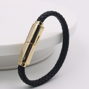 Customizable Dual-Use <b>USB</b> <b>Flash</b> <b>Drive</b> 8GB 16GB Metal Wristband Data Cable For Mobile And Computer - Product Image 5
