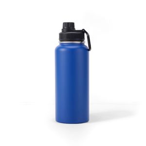Promotional Drinkware 2024 High Quality Modern 500ml Stainless Steel Portable Double <b>Walled</b> Water Bottle with Strap - Product Image 1