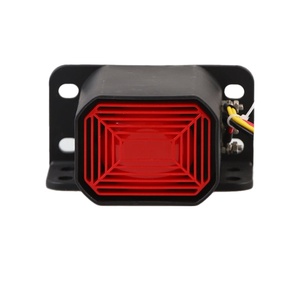 Silbato Eléctrico <span class=keywords><strong>para</strong></span> Coche y Moto, Bocina Impermeable <span class=keywords><strong>de</strong></span> Sonido Potente 12V/24V, Advertencia <span class=keywords><strong>de</strong></span> Marcha Atrás Universal Modificada <span class=keywords><strong>para</strong></span> Coche <span class=keywords><strong>de</strong></span> Pasajeros y Camión - Product Image 1