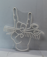 Manchon en silicone séparé, diffuseur de tube flexible néon, profil de corps, rainure de couverture, boîtier de bande néon pour éclairage néon LED, enseigne en acrylique