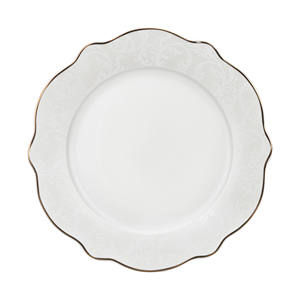 Assiette en céramique blanche Phnom Penh, vaisselle, bol à salade, bol à soupe, plats à dîner, décoration de mariage, vaisselle nordique, assiettes à dîner - Product Image 3