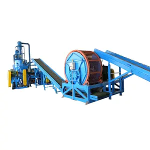 High Output Automatic Tyre Recycling Machine To Make Rubber Powder/ Waste Tyre Recycling Machine