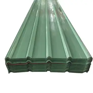 Lámina corrugada de color aluminio superventas, láminas de hierro para techos de metal con revestimiento de color corrugado