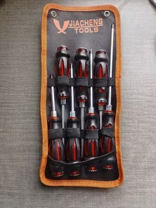 Jeu de tournevis cruciformes magnétiques à finition chromée, multi-usages, pour réparation industrielle, bricolage, personnalisation OEM, manche en acier et plastique - Product Image 6