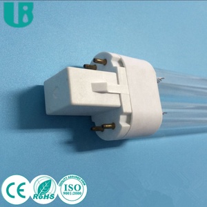 Lampe de désinfection <span class=keywords><strong>UVC</strong></span> LIGHTBEST GPL55W/4P 2G11 en forme de H 254nm, double tube lumineux compact pour la purification de l'air - Product Image 3