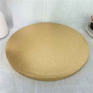Wholesale Round Square <b>Cake</b> <b>Boards</b> White <b>Cake</b> Drum Paper Cardboard 10 Inches <b>Cake</b> <b>Board</b> 4mm - Product Image 6