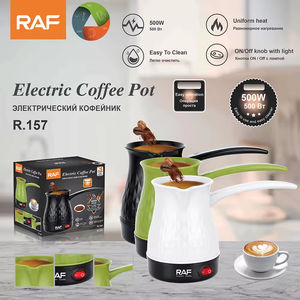 500W Electric Coffee Pot with One <b>Touch</b> <b>Switch</b> and Uniform Heating for Easy Turkish Style Coffee Preparation - Product Image 6