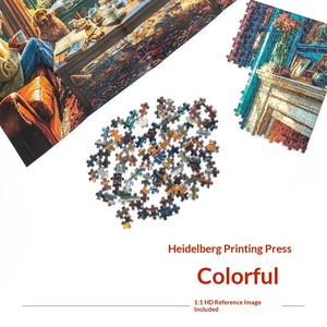 Rompecabezas <span class=keywords><strong>de</strong></span> Papel <span class=keywords><strong>de</strong></span> 1000 Piezas al por Mayor del Fabricante, Juguete Educativo para Adultos, Alivio del Estrés, Desafío, Éxito <span class=keywords><strong>de</strong></span> Ventas Transfronterizo - Product Image 2