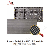 Modules LED imperméables pleine couleur P2.5 SMD2121 pour intérieur avec luminosité de 600 cd Affichage LED