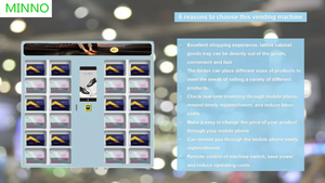 Tùy Chỉnh Thiết Kế Locker Máy Bán Hàng Tự Động Với Hệ Thống Thông Minh Và Màn Hình Cảm Ứng Bán Giày, Túi, Giặt Chất Tẩy Rửa - Product Image 4