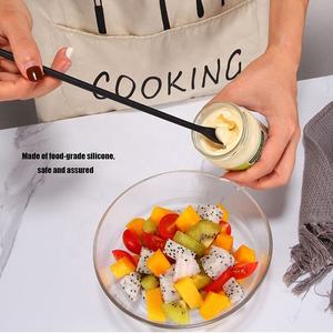 Nuevo Juego de Mini Espátulas de Silicona Creativas con Mango Largo, Espátula <span class=keywords><strong>para</strong></span> Botellas de Cosméticos, Espátula de Doble Cabeza <span class=keywords><strong>para</strong></span> Mermelada - Product Image 3