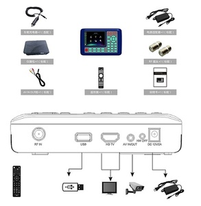 GECEN Medidor <span class=keywords><strong>de</strong></span> <span class=keywords><strong>buscador</strong></span> <span class=keywords><strong>de</strong></span> satélite digital HD con pantalla LCD HD <span class=keywords><strong>de</strong></span> 4,3 pulgadas para enchufe EU/US/UK para aplicación <span class=keywords><strong>de</strong></span> cámara - Product Image 5