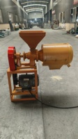 Machine à moudre le blé électrique d'une capacité de 150 kg/h, équipement de production de farine de blé Maida avec garantie d'un an