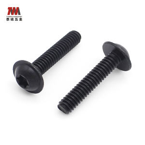 M3 M4 M5 M6 M8 M10 ISO 7380,2 Revestimiento <span class=keywords><strong>de</strong></span> óxido negro 304 Tornillos <span class=keywords><strong>de</strong></span> botón <span class=keywords><strong>de</strong></span> cabeza con brida Allen <span class=keywords><strong>de</strong></span> acero inoxidable - Product Image 2