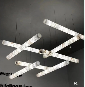 Lámpara <span class=keywords><strong>de</strong></span> Techo Moderna <span class=keywords><strong>de</strong></span> Lujo con Esferas <span class=keywords><strong>de</strong></span> Alabastro, Lámpara Colgante <span class=keywords><strong>de</strong></span> Cobre Hecha a Mano con Control Remoto LED para Sala <span class=keywords><strong>de</strong></span> Estar - Product Image 5