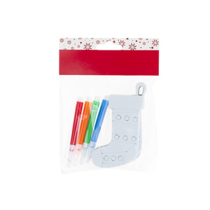 ชุดเครื่องประดับแขวนสำหรับวันหยุดหลากสีสัน มาพร้อมปากกา DIY 4 ด้าม เหมาะสำหรับกิจกรรมครอบครัวเด็กๆ และการตกแต่งคริสต์มาส - Product Image 1