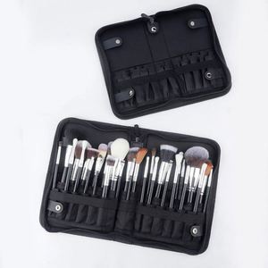 Juego de 32 Brochas de Maquillaje Profesional con Estuche Plegable, Brochas Sintéticas para Base, Polvo, Rubor, Sombra de Ojos - Product Image 3