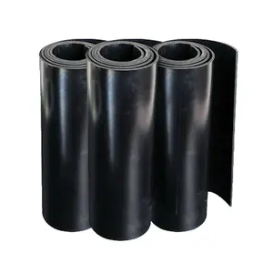 Heat And Aging Resistant 1-50mm Industrial Vulcanized Butyl Rubber Sheet Floor Mat