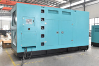 Groupe électrogène diesel industriel silencieux CE ISO 1000 KVA, alimentation de secours 800 kW avec ATS (démarrage automatique) pour usage industriel