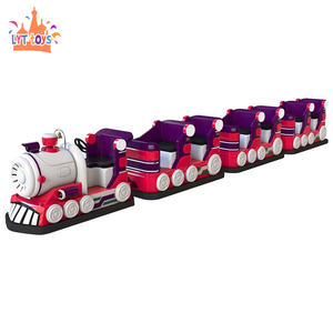 Parque de Atracciones para niños, juego de tren operado por batería, centro comercial, tren sin vías - Product Image 6