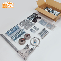 Kit de Herrajes para Puerta de Garaje, 6 Paneles, Antihuellas, CE, Galvanizado, Completo, para Puerta Seccional, OEM, Venta al Por Mayor
