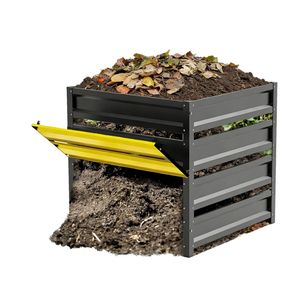 <span class=keywords><strong>Bac</strong></span> à compost personnalisé pour extérieur, 170 gallons, en métal grillagé avec revêtement antirouille, <span class=keywords><strong>bac</strong></span> à compost pour déchets de jardin et feuilles - Product Image 4