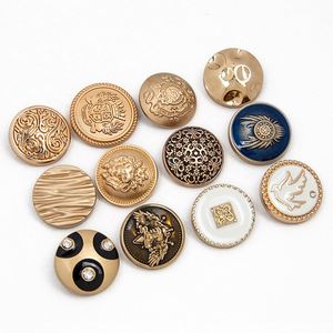 Garment Accessories Custom logo Clothing Sewing <b>Gold</b> Shank Overcoat blazer Coat Tuxedo Metal Suit <b>Buttons</b> for Suit Coat Clothes - Product Image 4