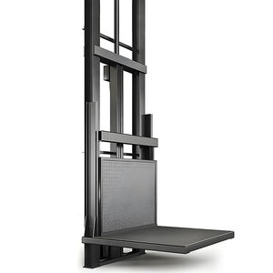 Ascenseur hydraulique électrique de marchandises d'ascenseur d'équipement de levage de cargaison fixée au mur d'entrepôt vertical industriel - Product Image 1