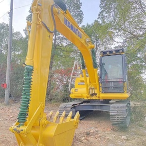 Excavadora de cadenas Komatsu PC110 usada, eficiente y de bajo consumo, de 11 toneladas, con cucharón de 0.48m y 66kw de potencia, para la colocación de tuberías, importada de Japón. - Product Image 3