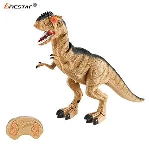 Bricstar factory wholesale walking animal toys bulk plastic rc dinosaur toy for sale