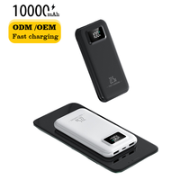 Model terbaru 22.5W Output Tipe C Super cepat pengisian Powerbank 10000mah tampilan Digital kapasitas nyata 10000mah Pd Power Bank
