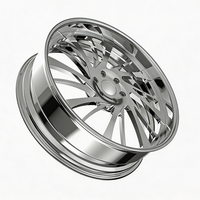 Rines Forjados de Aleación de Aluminio Personalizados SL 20x14 22x12 26x16 28x14, 2 Piezas, 6X135 6X139.7, con Tapa Central Flotante para Jeep Gladiator