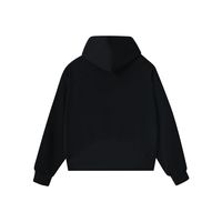 Fabricants de vêtements personnalisé automne mode Simple couleur unie 360g demi-fermeture éclair conception sens hommes sweat à capuche à manches longues