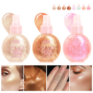 Brillo Vegano para Rostro y Cuerpo, Bruma Iluminadora, Hidratante, Líquido, <span class=keywords><strong>Gotas</strong></span> Iluminadoras, Maquillaje - Product Image 1