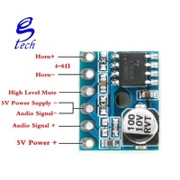 Vente chaude bon prix 5128 module amplificateur de puissance classe D module amplificateur de puissance numérique 5W module amplificateur de puissance audio mono