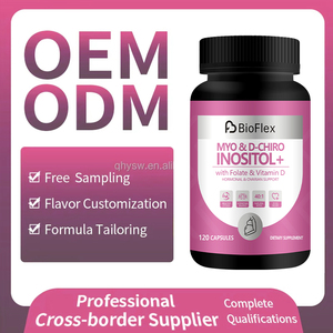OEM Private Label Personnalisé Myo & D-Chiro Inositol Capsules Supplément Avec <span class=keywords><strong>Folate</strong></span> & Vitamine D pour le Soutien Hormonal et Ovarien - Product Image 5