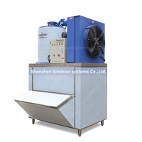 SINDEICE meilleure Machine commerciale de fabrication de glace en flocons, 1,5ton, 1500kg/jour, pour la conservation de la fraîcheur, hôtels, Restaurants