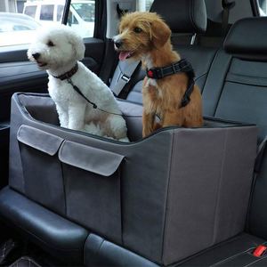 Siège auto pour chiot BSCI Factory, version améliorée, siège rehausseur de luxe portable pour chien avec laisse de sécurité à clipser - Product Image 6