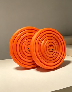 Spinner à cinq anneaux rotatif à l'infini, imprimé en 3D, anti-stress, fabriqué en un autre matériau, modèle - Product Image 5