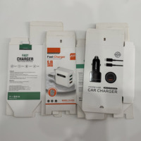 Boîte d'emballage personnalisée en carton UV pour chargeurs de téléphone, accessoires de téléphone, câbles de données et montres – Vente en gros