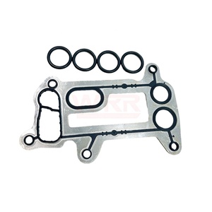 11427802114 ปะเก็นตัวกรองน้ำมันสำหรับ BMW E87 E90 E60 X1 X3 118d 320d 520d N47 ทนทานเครื่องยนต์คูลเลอร์ซีลอะไหล่ทดแทน - Product Image 1