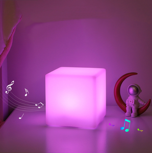 Tuya Smart Table Lamp Works With <strong>Alexa</strong> Voice Control RGB Color Changing LED USB Charging Night Light <strong>Cube</strong> Controlled by APP - Product Image 3