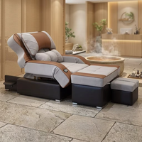 Table de massage électrique réglable pour salon de beauté, multifonctionnelle pour les soins du visage, les soins des ongles, la pédicure, le massage des pieds, canapé-lit