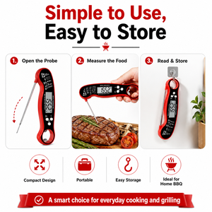 IPX6 Waterproof Digital <strong>Thermometer</strong> Digital LCD Instant Read Kitchen <strong>Food</strong> BBQ Meat Cooking <strong>Thermometer</strong> <strong>Food</strong> <strong>Thermometer</strong> - Product Image 4